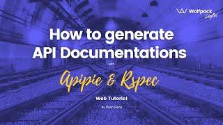 How  to generate API documentation with apipie & rspec