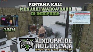 PERTAMAKALI MAIN GTA 5 ROLEPLAY / MENJADI WARGA BARU DI #INDOPRIDE DAY#1