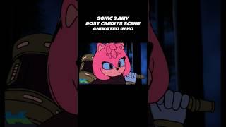 Sonic 3 Amy & Metal Sonic Post Credits Scene Animated #sonic #animation #movie #shorts