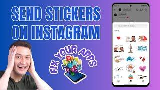 How to Send Stickers to Someone on Instagram