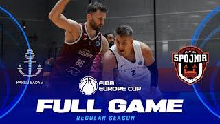 BC Parnu Sadam v PGE Spojnia Stargard | Full Basketball Game | FIBA Europe Cup 2024-25