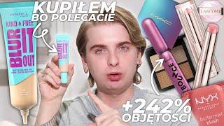 Kupiłem tint z @RimmelLondonPL  który POLECACIE + tusz Bounce BENEFIT (event), róż NYX, paleta MAC..