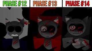 Phase 12 VS Phase 13 VS NEW Phase 14 Definitive Version in Incredibox Sprunki