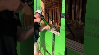 The PERFECT window flashing PREP #newconstruction #windows #perfection