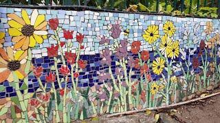 How to make a Outdoor Wall Mosaic