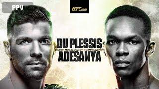 UFC 305 LIVESTREAM DU PLESSIS VS ADESANYA FULL FIGHT NIGHT COMPANION & PLAY BY PLAY