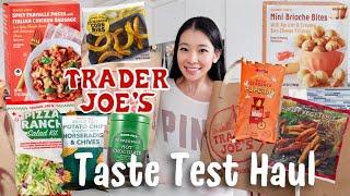 Trader Joe's Haul! TJ's Holiday Food Taste Test| trader joes fall holiday food