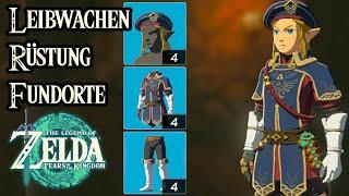 Leibwache Rüstungs Set Fundorte Zelda Tears of the Kingdom Leibwachen Set Funfort