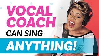 Vocal Coach can Literally Sing Anything - 5 Vocal Registers