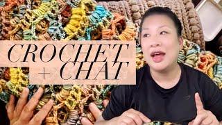 Crochet + Chat: Shawls! Crime! Mind-Body! Sense of Place + Careers!