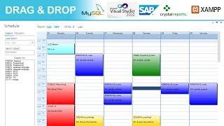 VB.NET: THESIS/Senior Project - Drag & Drop Class Scheduling System