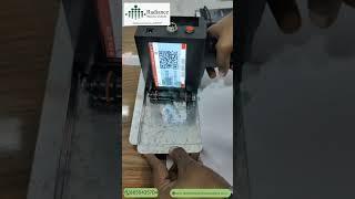 Batch coding with QR Code Printing|Radiance Business Solutions| Contact us +91-8655435704 #shorts