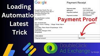 Search Ads Payment Proof | Google ADX & AdSense Loading Method | Adx Loading Method 2025