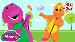 Games and Fun Activities for Kids  | NEW COMPILATION | Barney the Dinosaur