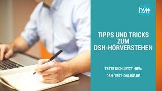 DSH Hörverstehen (Tipps und Tricks von DSH-Profis)