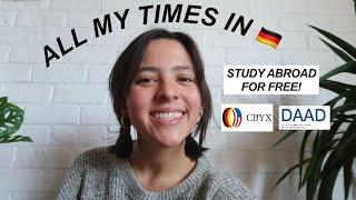 All My German Experiences! | CBYX, DAAD, Study Abroad for FREE