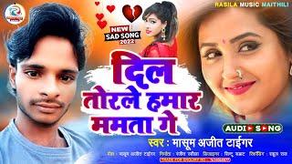 #न्यू_मैथिलि Sad Song 2022 | दिल तोरले हमार ममता गे | Masum Ajit Tiger New Bewafa #Maithili song 