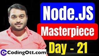 Day-21 MongoDB Database Tutorial | Node JS Tutorial For Beginners in Hindi