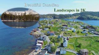 Beautiful Canadian Landscapes in 2K - Scenic Relaxation Film with Calming Music