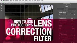 How to use the  Lens Correction filter