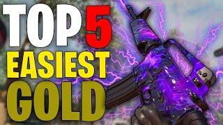 Top 5 Easiest Weapons To Get Gold In Cold War Zombies