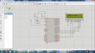 LCD 16x2 interfacing with 8051 4-bit mode. .mp4