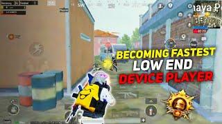 BECOMING FASTEST LOW END DEVICE PLAYER  || BGMI MONTAGE LOW END DEVICE  || BGMI MONTAGE 