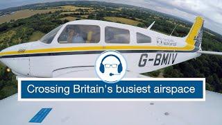 Crossing Britain's busiest airspace - The Flying Reporter