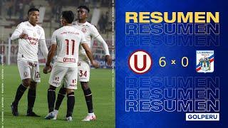 Resumen: Universitario 6-0 Carlos Mannucci #TorneoClausuraXGOLPERU