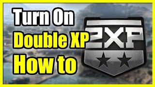 How to TURN ON Double XP Tokens in Warzone 2 & MW2 (See TIMER Easy)