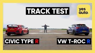 TRACK TEST: VW T-Roc R vs Honda Civic Type R [FK8]