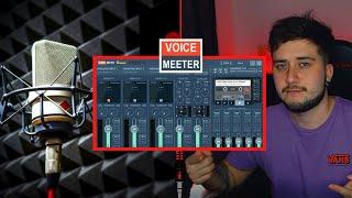 Como hacer que TU MICROFONO SUENE PROFESIONAL | TUTORIAL VOICEMEETER