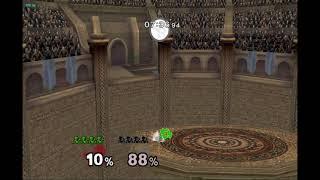 SSBM - The Hold My Bacon Into Up-Smash!