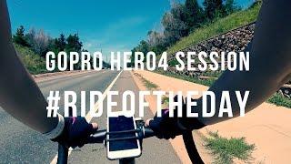 Road Biking in Boulder. Shot 100% with GoPro HERO4 Session.