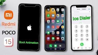 Convert MIUI 12 to iOS 15 Completely Install | iOS in Any Xiaomi, Redmi, POCO Devices