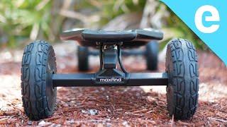 Maxfind FF AT all terrain electric skateboard review: IT ROCKS!!!