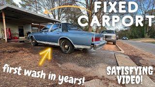 1989 Box Chevy Build! Ep.5 Teardown Prep! Pressure washing years of dirt and grime away!