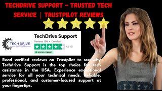 Techdrive Support   Trusted Tech Service  Trustpilot Reviews