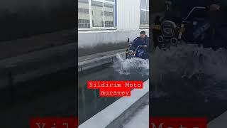 Suvda ham yuradigan elektr muravey motosikl. Yildirim Moto