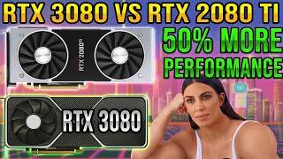 RTX 3080 vs RTX 2080 TI  Benchmark 4k Nvidia's OFFICIAL !