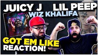 BANGER ALERT!! Juicy J - Got Em Like ft Wiz Khalifa & Lil Peep  | JK BROS REACTION!!