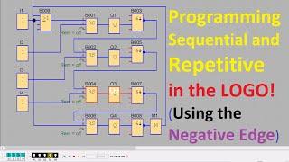 Siemens PLC-Programming Sequential and Repetitive in the LOGO!(Using the Negative Edge)