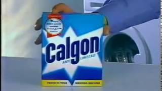 Реклама средство от накипи Calgon 2002 год