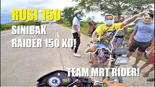 RUSI 150 VS RAIDER 150! | TEAM MRT