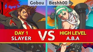 GGST ▰ Gobou (Slayer) vs Beshh00 (A.B.A). Gameplay