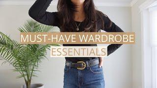 A Guide to 5 Classic All Season Wardrobe Essentials | Slow Fashion | AD