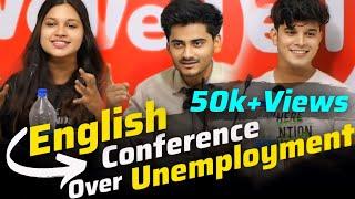 English speaking Confrence over Unemployment in India |Spoken English in Lucknow |WellTalk institute