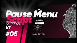 FiveM Pause-Menu | Fully Customizable Pause-Menu!