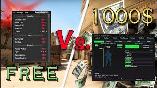 Free Cheat Vs Premium Cheat!