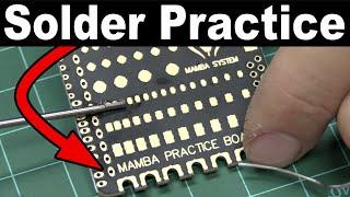 Solder Practice Board - How to solder your 1st FPV Drone